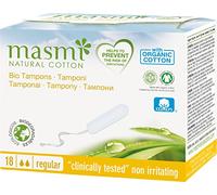 Tampones de algodon regular sin aplicador bio 18ud Masmi