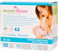 Masmi Organic Disco Lactancia Tela Lavables 2 Unidades
