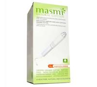 Masmi - Tampones Super Plus Algodón Bio con Aplicador 14 unidades