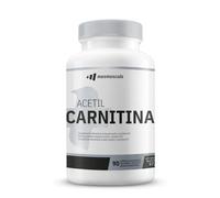 MASmusculo - Acetyl L-Carnitina - 90 Cápsulas - Aumenta la Energía - Mejora el Metabolismo Celular - Ayuda en la Quema de Grasas - Alivia la Fatiga