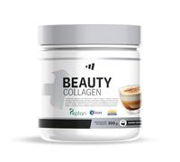 MASmusculo - Beauty Collagen 300g - Colágeno Hidrolizado Marino Peptan en Polvo con Vitaminas C y D - Elasticidad y Firmeza de la Piel - Mantenimiento Huesos y Articulaciones - Sabor Café-Caramelo