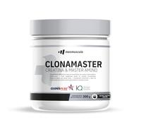 MASmusculo - ClonaMaster - Creatina Monohidrato + Aminoácidos Esenciales - 300g - Aumento Masa Muscular Fuerza y Resistencia - Conserva y Endurece los Músculos - Sabor Neutro