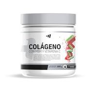 MASmusculo - Colágeno Hidrolizado + Magnesio + MSM + Vitamina C 300g en Polvo - Complejo DigeZyme - Mejora Articular, Huesos, Piel y Dientes - Sistema Inmunológico - Sabor Chuches Sandía