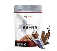 MASmusculo - Copos de Avena 800g - Alto contenido en Proteína y Fibra - Sin Azúcares Añadidos - 100% Avena - Desayuno y Snack Saludable - Sabor Chocolate con Leche
