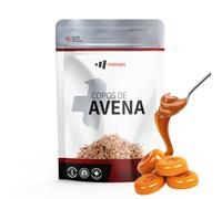 MASmusculo - Copos de Avena 800g - Alto contenido en Proteína y Fibra - Sin Azúcares Añadidos - 100% Avena - Desayuno y Snack Saludable - Sabor Caramelo Cremoso