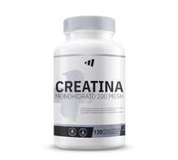 MASmusculo - Creatina Monohidrato 200 Mesh - 120 Cápsulas Vegetales - Aumenta la Fuerza y Masa Muscular - Mejora el Rendimiento Físico - Reduce la Fatiga