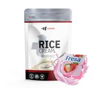 MASmusculo - Crema de Arroz - en Polvo - Bote de 2 kg - Fuente de Carbohidratos - Saciante del Apetito - Ideal para Mezclar con Proteína - Sabor Fresa
