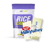 MASmusculo - Crema de Arroz - en Polvo - Bote de 2 kg - Fuente de Carbohidratos - Saciante del Apetito - Ideal para Mezclar con Proteína - Sabor Milky Whey