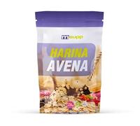 MASmusculo - Harina de Avena - 1 kg - Fuente de Proteína - Favorece la Flora Intestinal - Saciante del Apetito - Sabor Neutro