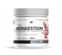 MASmusculo - Kongestion Pre Workout Sin Estimulantes - 320 g - Sabor Dracula Cherry - con Beta Alanina y Creatina Monohidrato - Maximiza Rendimiento Físico - Ayuda en la Recuperación Muscular