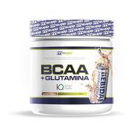 MASmusculo - L-Glutamina Kyowa + BCAA en Polvo - 500 g - Aporta Energía y Reduce la Fatiga - Evita la Pérdida de Masa Muscular - Bote para 1 Mes - Sabor Bebida Energética