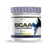 MASmusculo - L-Glutamina Kyowa + BCAA en Polvo - 500 g - Aporta Energía y Reduce la Fatiga - Evita la Pérdida de Masa Muscular - Bote para 1 Mes - Sabor Blue Dragon