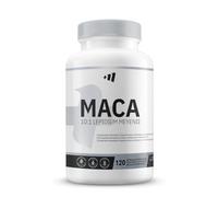 MASmusculo - Maca 500mg - 120 Cápsulas Vegetales - Extracto de Maca - Energía - Potente Antioxidante - Favorece el Metabolismo - Beneficios Cognitivos - 1 Cápsula al día