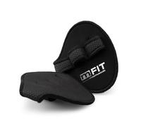 MASMUSCULO - MM Fit Line - Guantillas Gimnasio - Palma Acolchada y Resistente - Mejora el Agarre de Las Barras - Evita la Aparición de Callos - Antideslizante - Color Negro