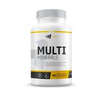 MASmusculo - Multi Minerals - 60 Cápsulas Vegetales - Complejo Multiminerals - Rendimiento y Bienestar - Minerales Esenciales - 11 minerales y oligoelementos - Sin Lactosa - Vegetariano