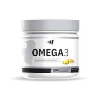MASmusculo - Omega 3 200 Softgel de 3000 mg (dosis diaria) - Aceite de Pescado y Vitamina E - Funcionamiento Normal del Cerebro y Corazón - Máxima concentración de EPA y DHA - Mejor Absorción