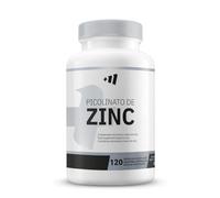 MASmusculo - Picolinato de Zinc 22mg - 120 Cápsulas Vegetales - Normaliza la Tetosterona en Sangre - Fortalece Piel, Cabello y Uñas - Fortalece el Sistema Inmunitario - Alta Biodisponibilidad