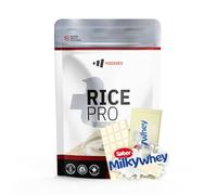 MASmusculo - Rice Pro (Crema de Arroz + Proteína Whey) 2 Kg - Sin Azúcar - Desayuno Energético y Pre Entreno - Mantenimiento y Desarrollo Muscular - Lacprodan de Arla y Digezyme - Milky Whey