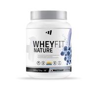 MASmusculo - Whey Fit Nature 1Kg - Proteína de Suero Leche 100% Natural - Sin Edulcorantes - Artificiales - Sín Azúcares - Sabor Arándanos