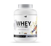 MASmusculo - Whey Protein 80-2 Kg - Chocolate Blanco con Choco Rings - Proteína Suero de Leche - Proteina Whey - Con Lacprodan de Arla y Proteína Suero de Leche - Ayuda a Aumentar Masa Muscular