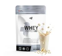 MASmusculo - Whey Protein80 1 Kg - Suplemento Deportivo Puro de Calidad - Proteína Whey - Con Lacprodan de Arla y Proteína Suero de Leche - Ayuda a Aumentar Masa Muscular - Sabor Chocolate Blanco