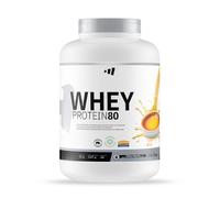 MASmusculo - Whey Protein80 2 Kg - Suplemento Deportivo Puro de Calidad - Proteína Whey - Con Lacprodan de Arla y Suero de Leche - Ayuda a Aumentar la Masa Muscular - Sabor Crema Catalana