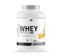 MASmusculo - Whey Protein80-2 Kg - Tarta de Limón - Suplemento Deportivo Puro de Calidad - Proteína Whey - Con Lacprodan de Arla y Suero de Leche - Ayuda a Aumentar la Masa Muscular