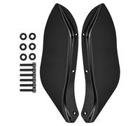 MASO 1 par de deflectores de aire de carenado, compatibles con Ha-rle-y Street Glide, Electra Glide, CVO Electra Glide, color negro