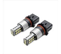 MASO 2 bombillas LED antiniebla de 16 W, xenón blanco, luz diurna DRL para P13W PSX26W SH23W