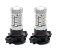 MASO 2 bombillas LED antiniebla H16 PS19 W 3030 80 W DRL faros delanteros 6500 K
