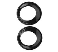 MASO 2 cubiertas de luz antiniebla, compatibles con X3 E83 LCI 2007-2010, número de pieza 51113423789, 3423789, 51113423790, 3423790, negro