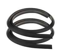 Maso - 2 protectores para guardabarros de goma universales para coche, 1,5 m, color negro