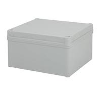 Maso - Caja de empalme (150 x 200 x 100 ABS, IP65, resistente a la intemperie, con conector para exteriores/exteriores