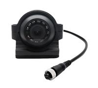 MASO Cámara LED universal de marcha atrás, versión nocturna, 4 pines, gran angular de 120°, cámara de respaldo HD para coche, para camión, RV, etc