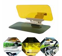 MASO Extensión de visera solar para coche, visera HD antirreflejos 2 en 1, parasol antirreflejos que bloquea el sol para el asiento delantero del conductor y el pasajero