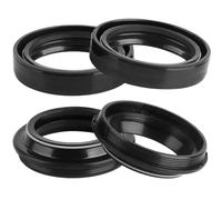 MASO Kit de sello de aceite de horquilla de amortiguador delantero, calidad duradera, sello mejorado, goma, amplia compatibilidad