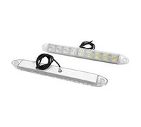 MASO Luz de circulación diurna 2 unids 9LED coche conducción DRL niebla lámpara luz Super blanco 12 V