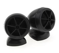 MASO Par de altavoces mini de cúpula de 1200 W de 12 V, altavoz de sonido automático para sistema de audio de coche, tweeters de 98 dB para audio de coche, tweeter de audio para la mayoría de los