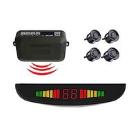 MASO Radar inalámbrico de marcha atrás para coche con kit de 4 sensores, DC 12 V, radar de marcha atrás inalámbrico para coche, 0.3-2.0 m/11.81-78.74 pulgadas, sensor de estacionamiento de respaldo de