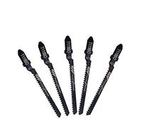 MASO T119BO - Juego de 5 hojas de sierra de calar con vástago en T universales para cortar metal, madera, PVC, etc. Compatible con Bosch, Dewalt, Hitachi, Makita, Festool, etc