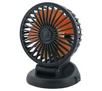 MASO Ventilador de coche para encendedor de cigarrillos de 24 V, ventiladores de coche que soplan aire frío, aire acondicionado de coche, para coches, SUV, furgonetas, camiones