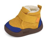 MASOCIO Botas Bebe Niño Niña Invierno Patucos Botines Botitas de Nieve Bebé Zapatillas Casa Zapatos Primeros Pasos 6-12 Meses Amarillo Talla 18 (Taglia Produttore: CN 15)