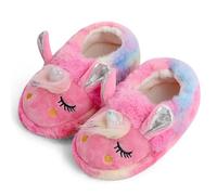 MASOCIO Zapatillas Casa Niña Invierno Zapatillas de Estar por Casa Andar Niñas Pantuflas Talla 27 28 Animal Multicolor 3
