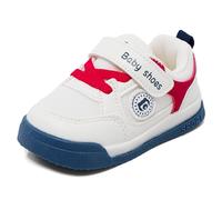 MASOCIO Zapatos Bebe Niño Niña Primeros Pasos Zapatillas Respetuoso Deportivas Calzado Respetuosas Bebé Antideslizante Talla 21.5 Blanco