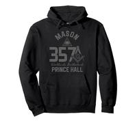 Mason 357 Prince Hall Masónico Símbolo Masónico Shriner Sudadera con Capucha