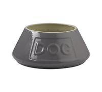Mason Cash Cuenco para Perro Gris sin Punta con Letras de 12 cm