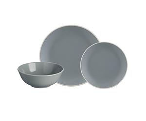 MASON CASH GREY 12PCE DINNER SET marca EFG
