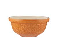 Mason Cash Home to Roost - Cuenco de cerámica de 24 cm con diseño de gallina y gallo en relieve, utensilios clásicos para hornear para masa, pastelería y pasteles, apto para lavavajillas y congelador