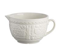 Mason Cash - In The Forest S36 - Cuenco para pudin, de cerámica, 16 x 16 x 9 cm, Color Crema, gres, Crema, 2 L