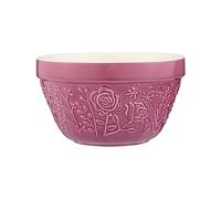 Mason Cash in The Meadow Cuenco para Pudín Tamaño 36 de 16cm | 90ml Cuenco de Loza con Relieve Floral para Pudín, Hornear, Preparar y Servir